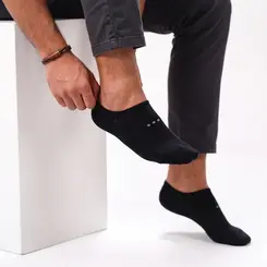 MEIA INVISÍVEL MASCULINA NOHA PRETA