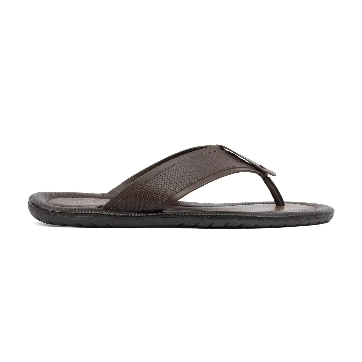 SANDÁLIA MASCULINA EM COURO NOBRE CANNES MARROM