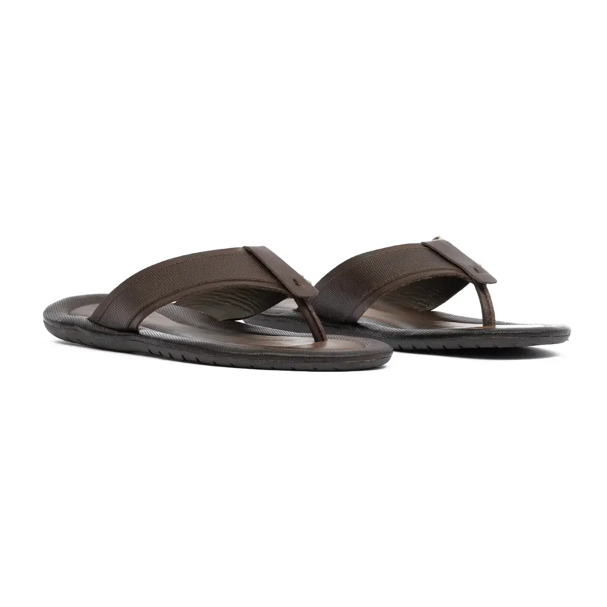 SANDÁLIA MASCULINA EM COURO NOBRE CANNES MARROM