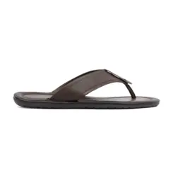 SANDÁLIA MASCULINA EM COURO NOBRE CANNES MARROM