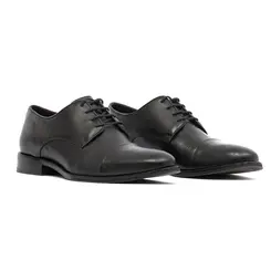 SAPATO MASCULINO SOCIAL DERBY EM COURO CHELSEA PRETO