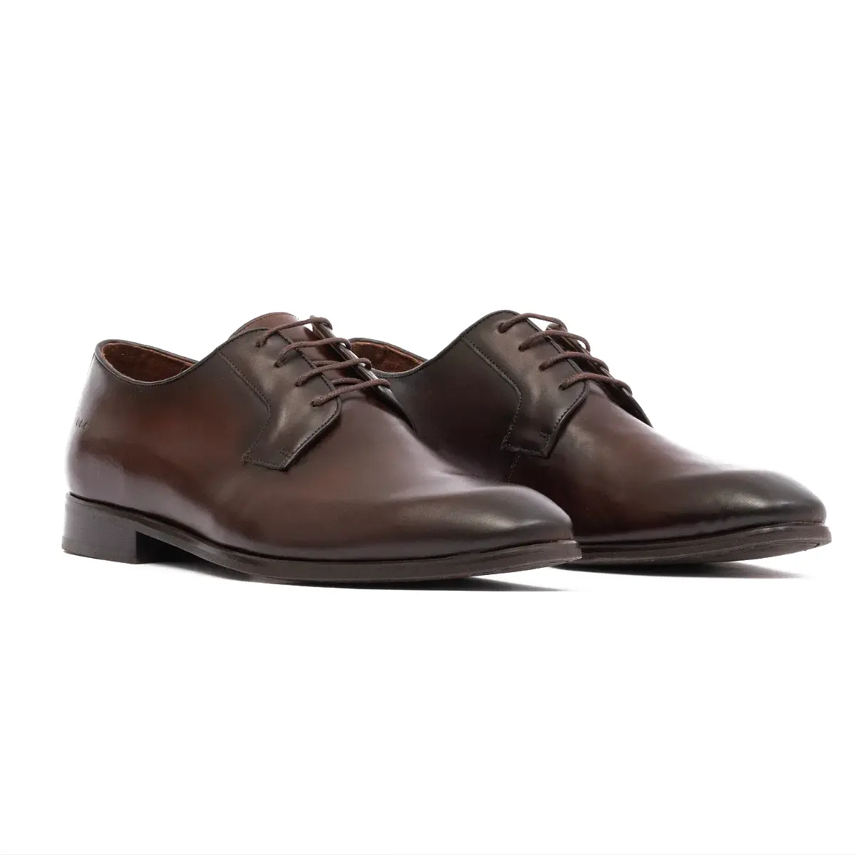 SAPATO MASCULINO SOCIAL OXFORD EM COURO PREMIUM OLIVER MARROM