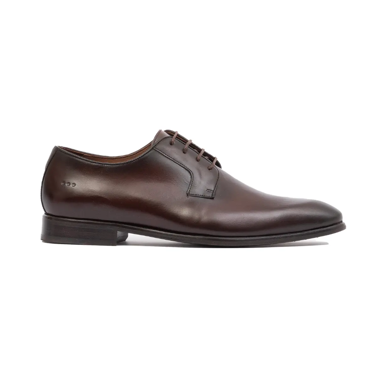 SAPATO MASCULINO SOCIAL OXFORD EM COURO PREMIUM OLIVER MARROM