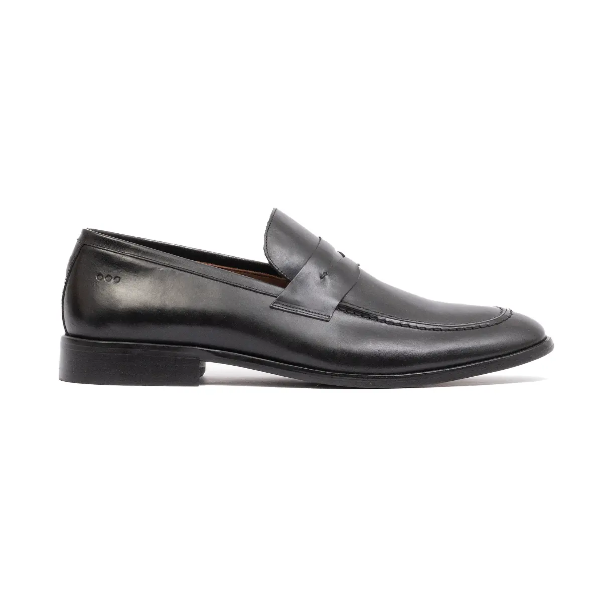 SAPATO MASCULINO SOCIAL LOAFER EM COURO HARRY PRETO