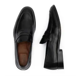 SAPATO MASCULINO SOCIAL LOAFER EM COURO HARRY PRETO