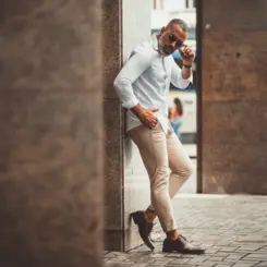 SAPATO MASCULINO SOCIAL DERBY EM COURO CHELSEA MARROM