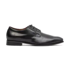 SAPATO MASCULINO SOCIAL OXFORD EM COURO PREMIUM OLIVER PRETO