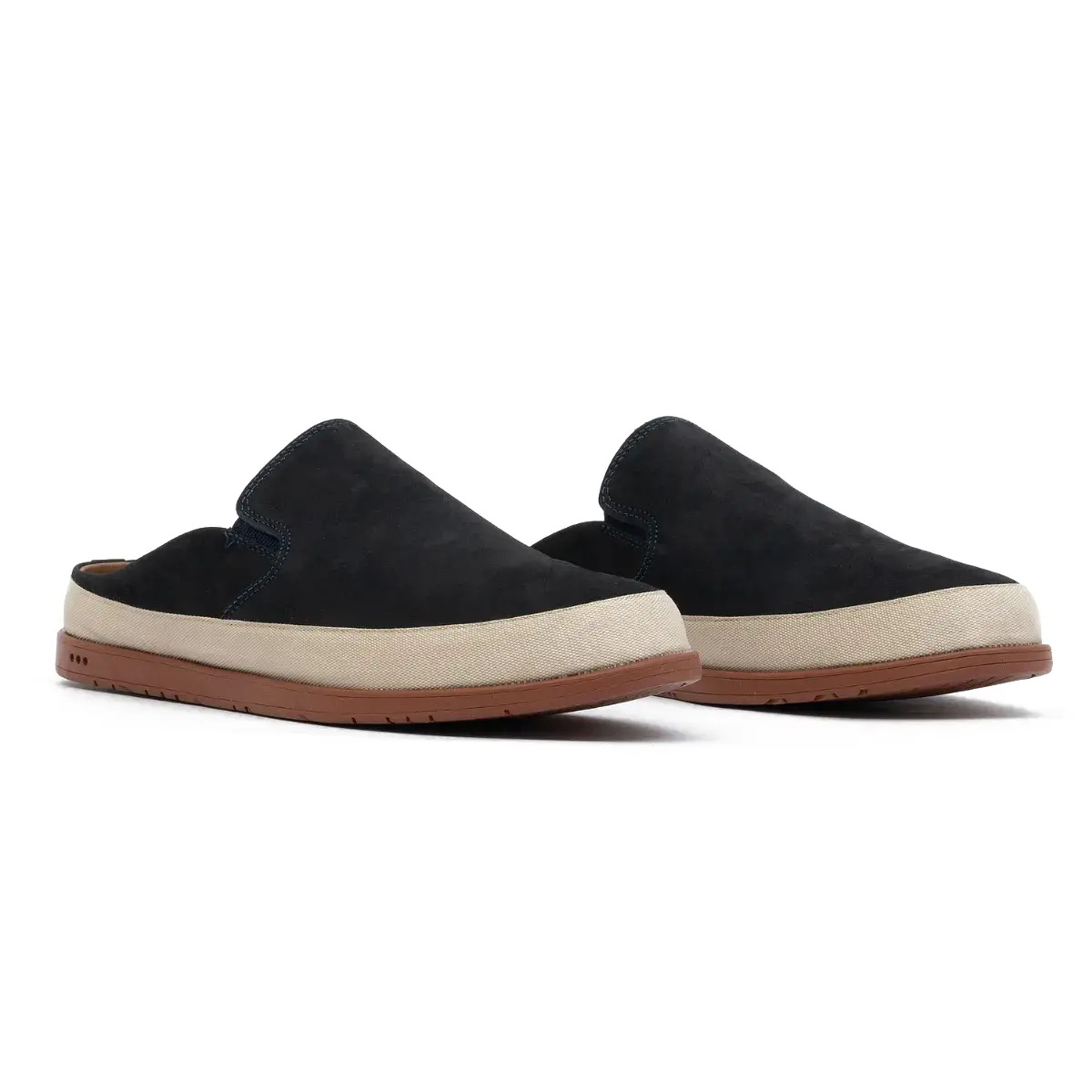 RAVELLO SUMMER AZUL NOBUCK S/ TELHA | SLIP ON