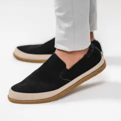 RAVELLO PRETO SOLA CARAMELO | SLIP ON