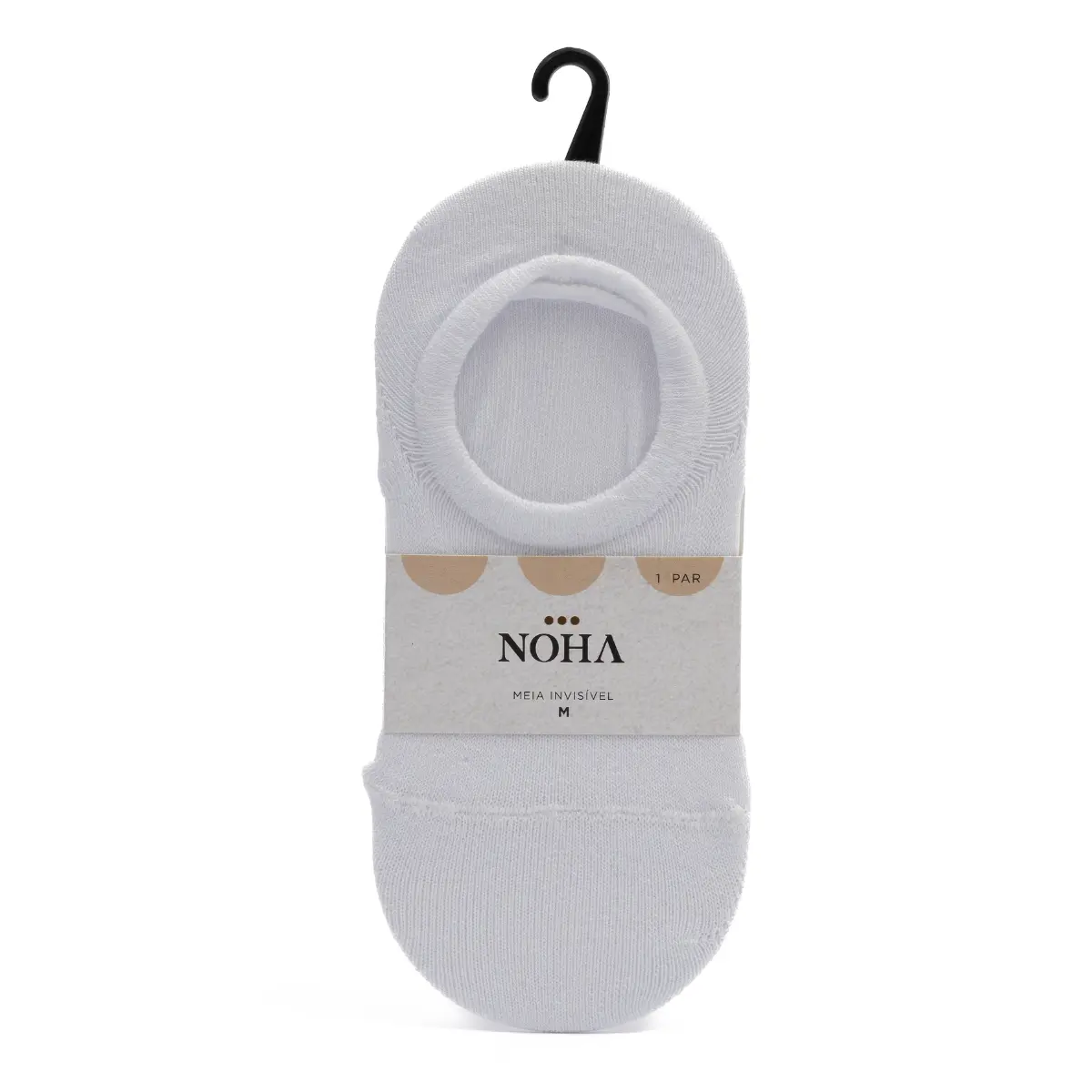 MEIA NOHA BRANCO
