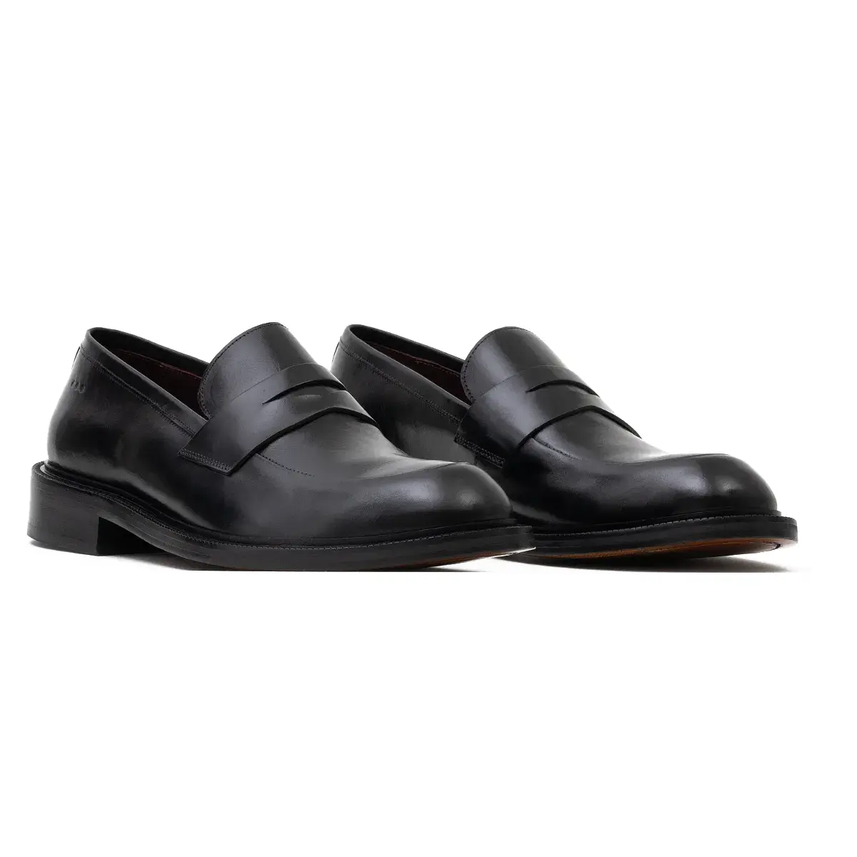 SAPATO MASCULINO SOCIAL LOAFER EM COURO PREMIUM PAOLO PRETO