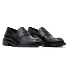 SAPATO MASCULINO SOCIAL LOAFER EM COURO PREMIUM PAOLO PRETO