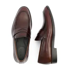 SAPATO MASCULINO SOCIAL LOAFER ENRICO MARROM