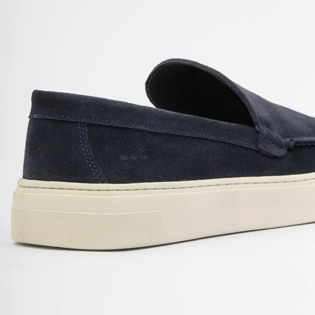 SAPATO MASCULINO CAPRI EM NOBUCK AZUL MARINHO