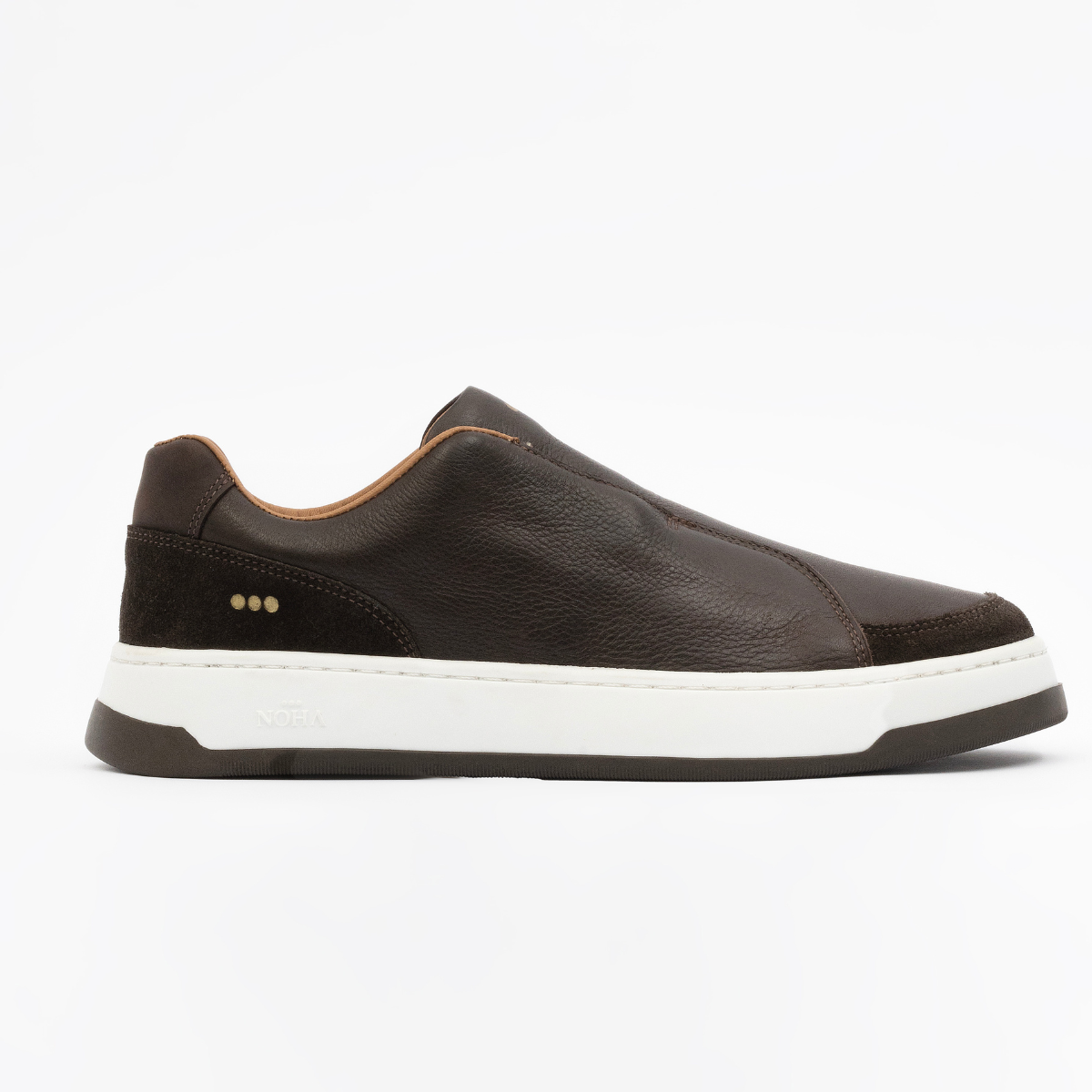 Sapato Noha Casual Gallardo Massimo Slip On - Café - 44