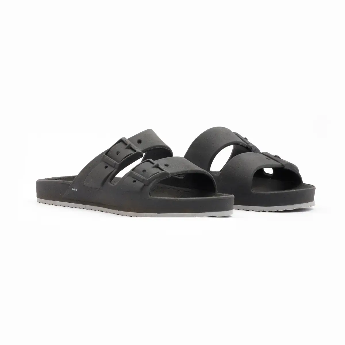 SICILIA PRETO S/ CINZA | SANDÁLIA