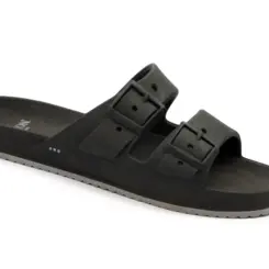 SICILIA PRETO S/ CINZA | SANDÁLIA