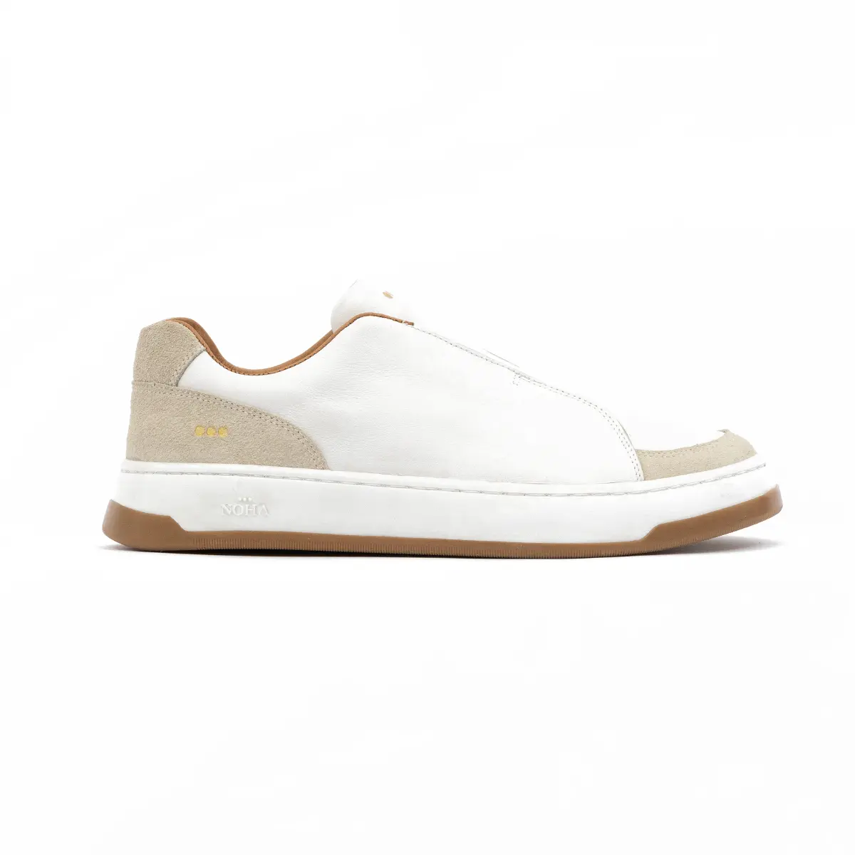 SAPATO MASCULINO SLIP ON GALLARDO MASSIMO EM COURO PRIME OFFWHITE