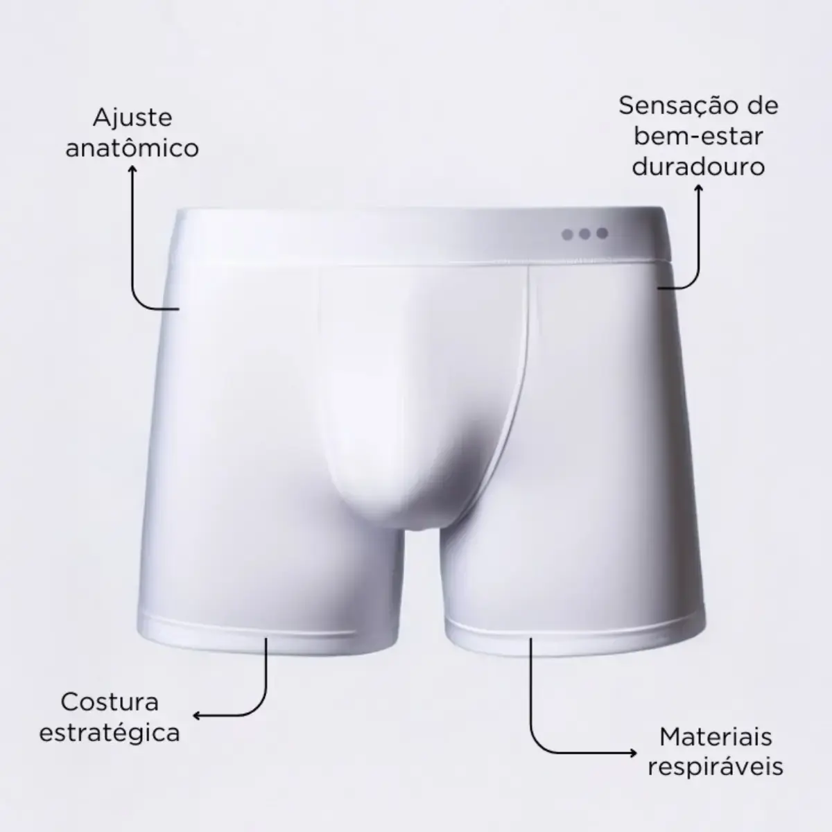 CUECA BRANCA | UNDERWEAR