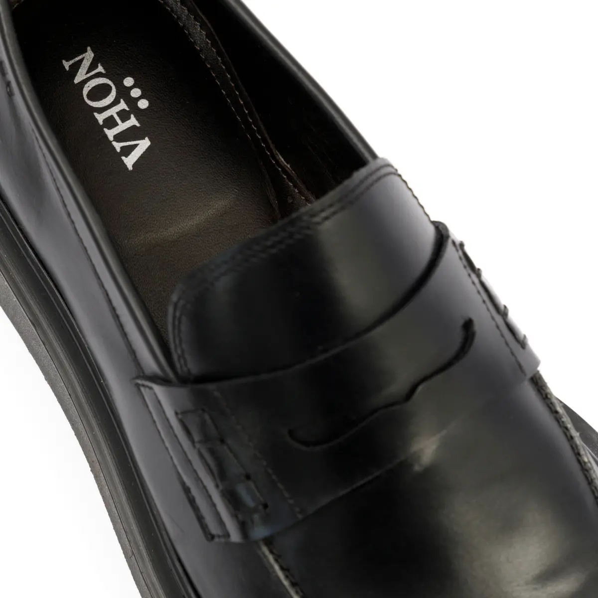 SAPATO MASCULINO SOCIAL CASUAL LOAFER EM COURO DOMENICO PRETO