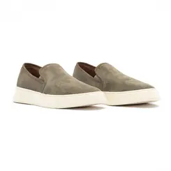 SAPATO MASCULINO SLIP ON CASSANO EM NOBUCK PRIME CINZA