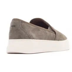 SAPATO MASCULINO SLIP ON CASSANO EM NOBUCK PRIME CINZA