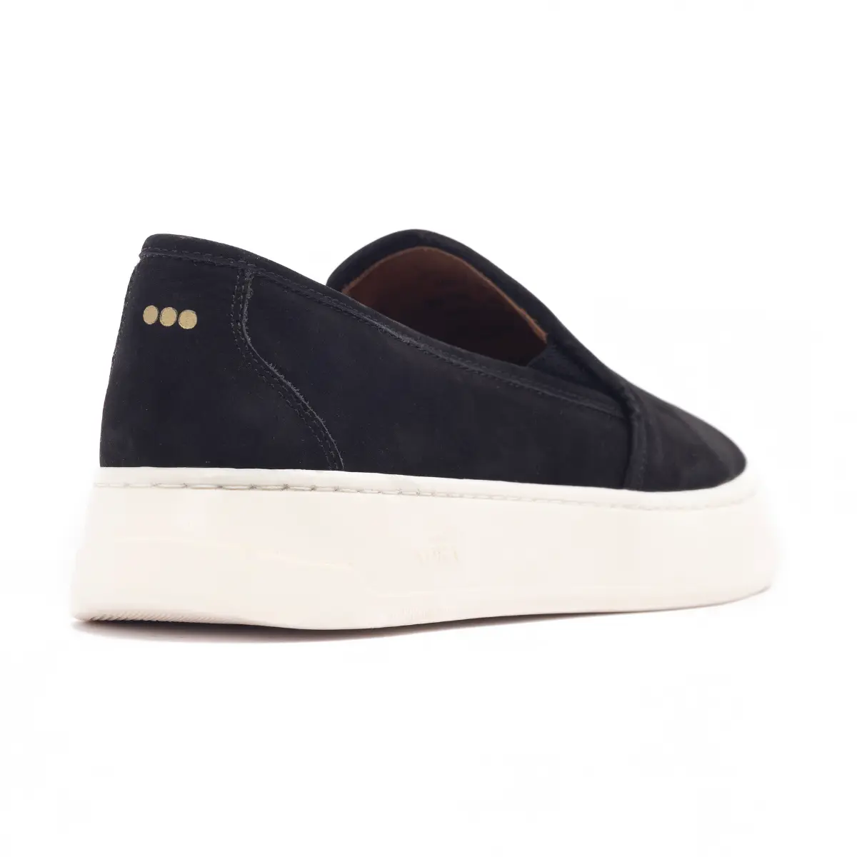 SAPATO MASCULINO SLIP ON CASSANO EM NOBUCK PRIME PRETO