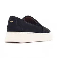 SAPATO MASCULINO SLIP ON CASSANO EM NOBUCK PRIME PRETO