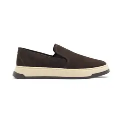 SAPATO MASCULINO SLIP ON CASSANO EM NOBUCK PRIME CAFÉ