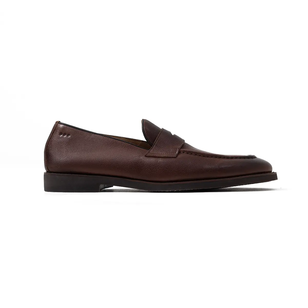 SAPATO MASCULINO LOAFER EM CAMURÇA PREMIUM VELUTTO MARROM