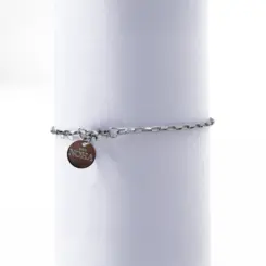 Pulseira Cadeado de Aço