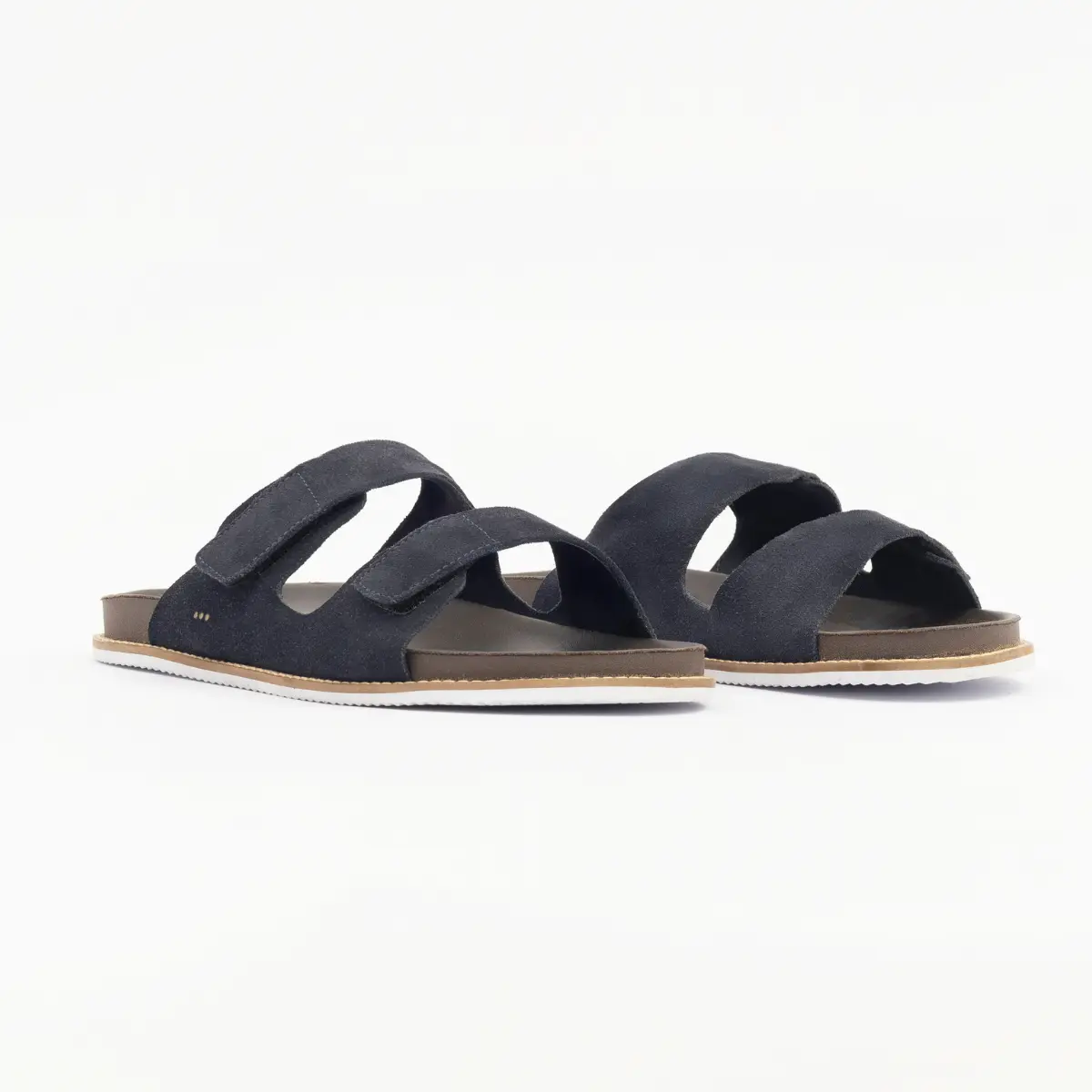 SANDÁLIA MASCULINA EM CAMURÇA PORTOFINO AZUL