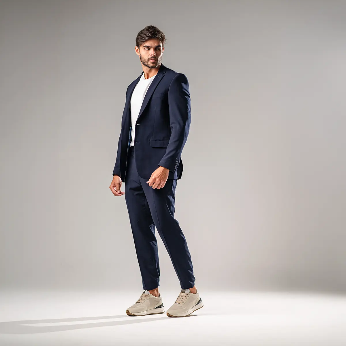 TÊNIS MASCULINO TITAN MARFIM