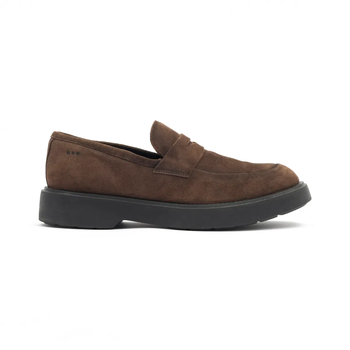SAPATO MASCULINO SOCIAL CASUAL EM CAMURÇA BAKER MARROM