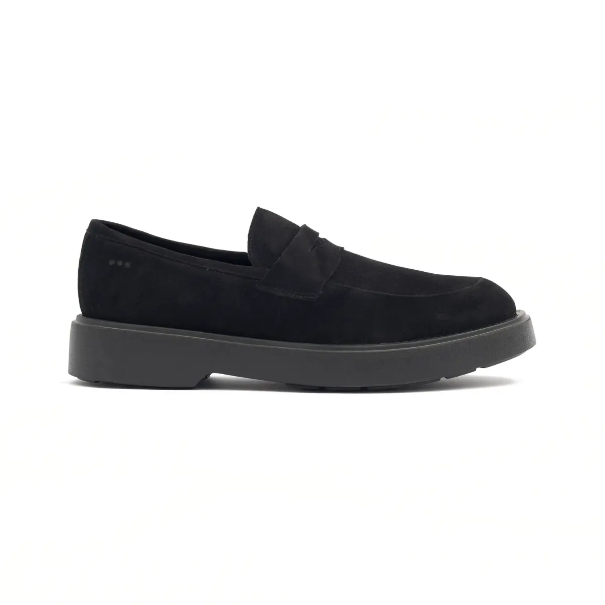 SAPATO MASCULINO SOCIAL CASUAL EM CAMURÇA BAKER PRETO
