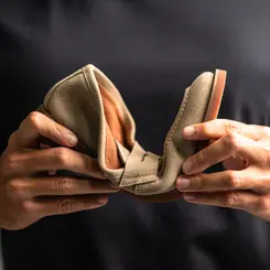 SAPATO MASCULINO LOAFER EM CAMURÇA PREMIUM VELUTTO CINZA