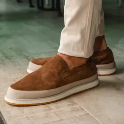 RAVELLO SUPREME MARROM | SLIP ON