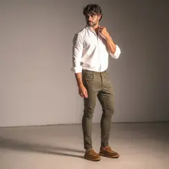 NOVO BARESI MARROM CAMURÇA | SOCIAL CASUAL