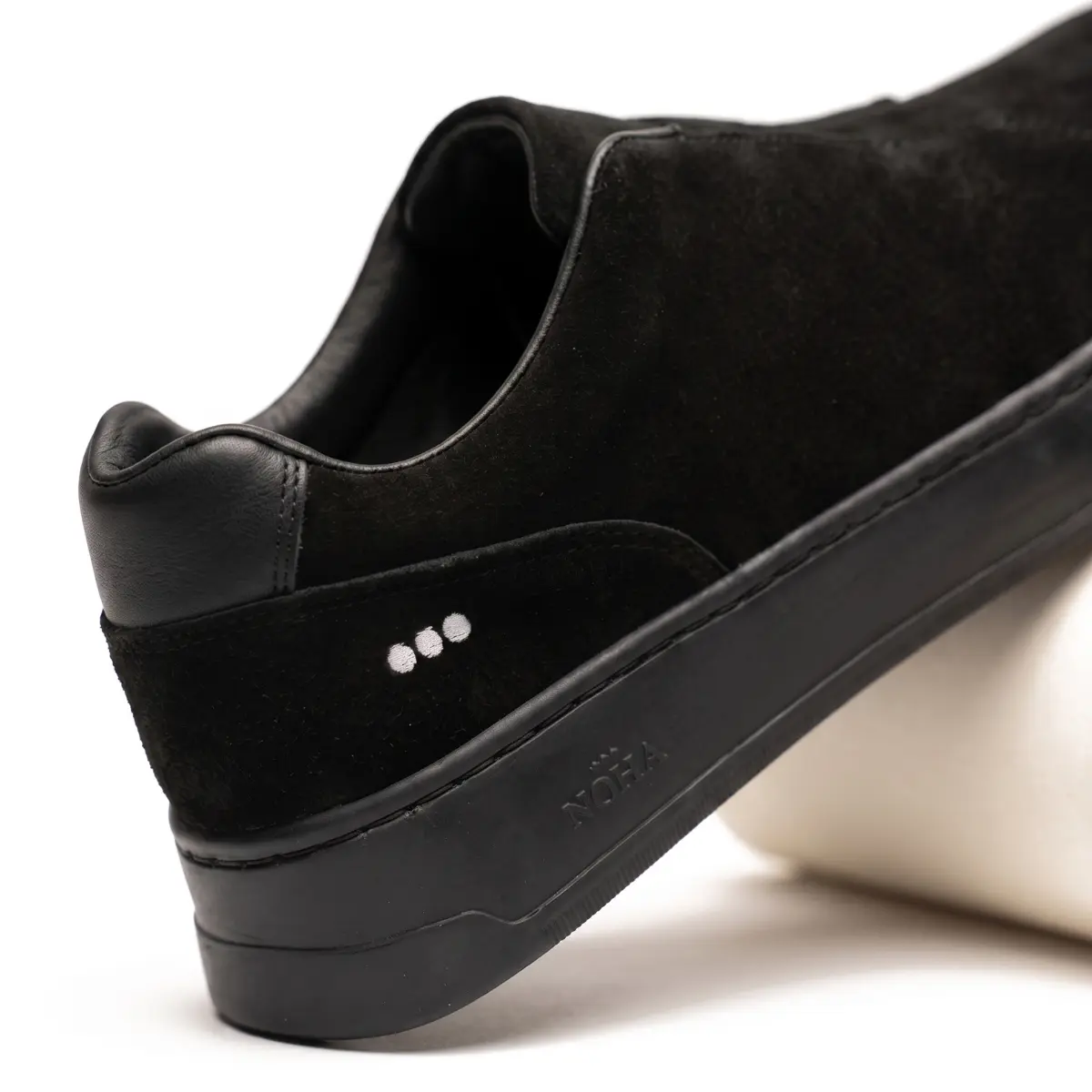 SAPATO MASCULINO SLIP ON GALLARDO MASSIMO EM CAMURÇA PRIME PRETO