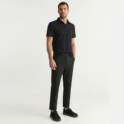 SAPATO MASCULINO SLIP ON GALLARDO MASSIMO EM CAMURÇA PRIME PRETO