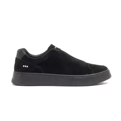 SAPATO MASCULINO SLIP ON GALLARDO MASSIMO EM CAMURÇA PRIME PRETO