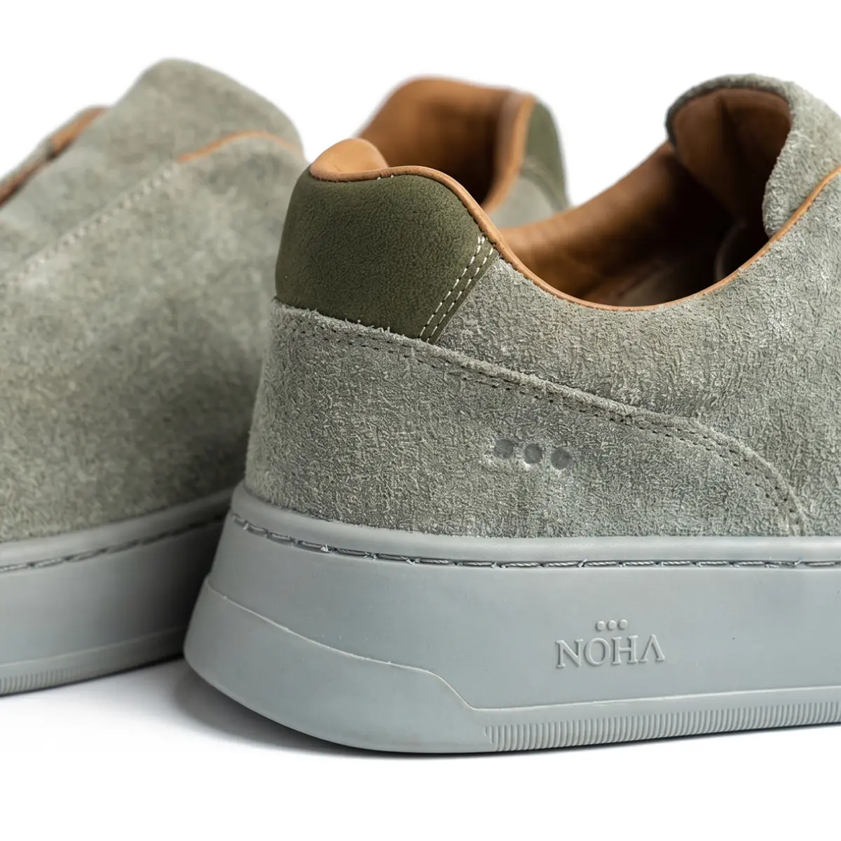 SAPATO MASCULINO SLIP ON GALLARDO MASSIMO EM CAMURÇA PRIME CINZA