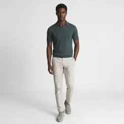 SAPATO MASCULINO SLIP ON GALLARDO MASSIMO EM CAMURÇA PRIME CINZA