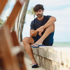 NICE GELO S/ AZUL | SANDÁLIA