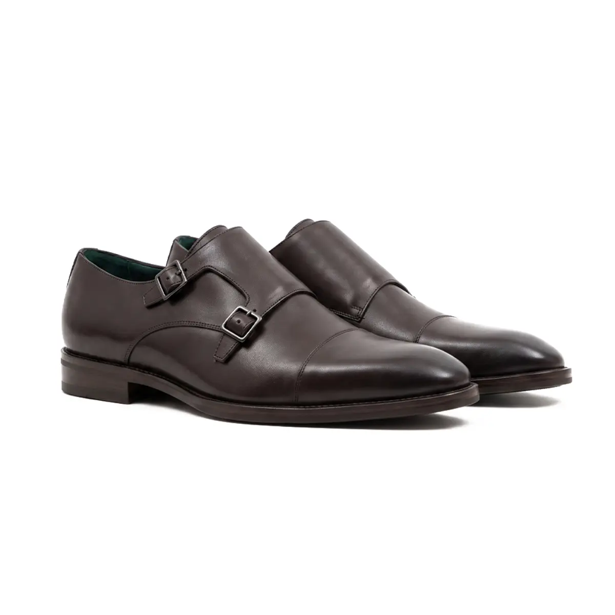 SAPATO SOCIAL MASCULINO MONK STRAP EM COURO PREMIUM CAFÉ | ALEXANDER NOHA ATELIER