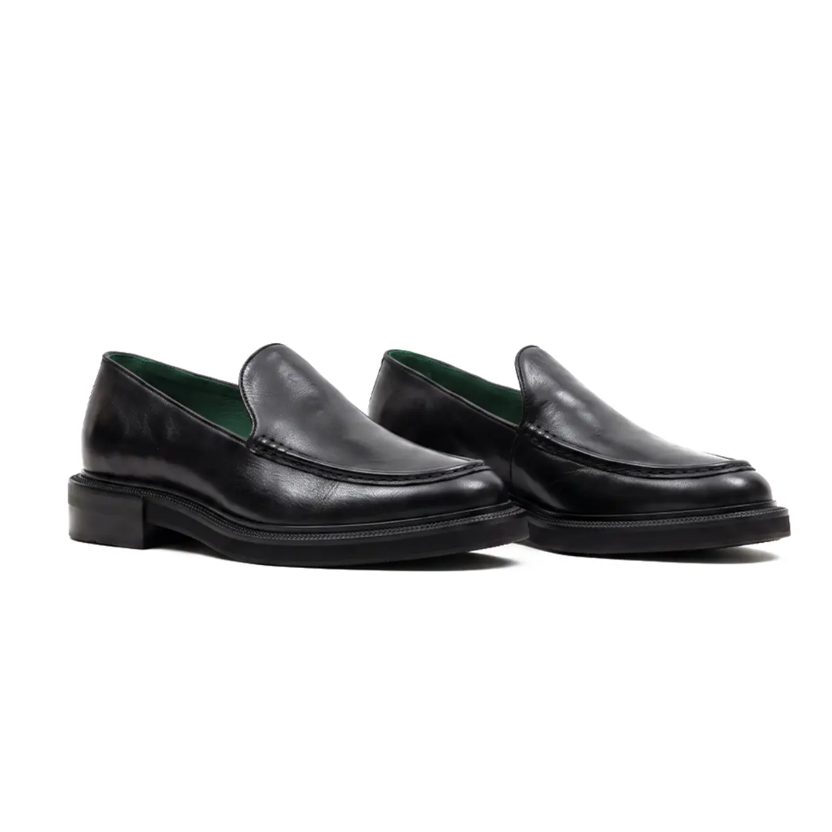 SAPATO SOCIAL MASCULINO LOAFER EM COURO PREMIUM PRETO | MADISON NOHA ATELIER