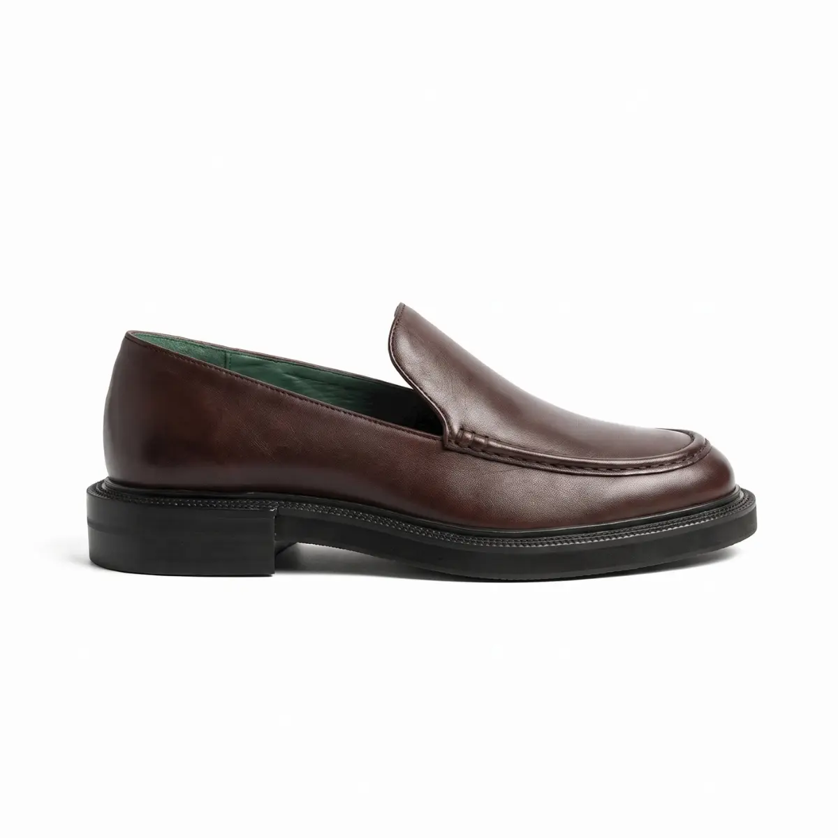 SAPATO SOCIAL MASCULINO LOAFER EM COURO PREMIUM CAFÉ | MADISON NOHA ATELIER