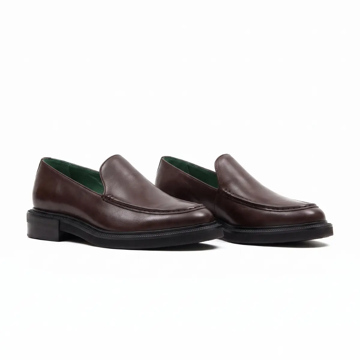 SAPATO SOCIAL MASCULINO LOAFER EM COURO PREMIUM CAFÉ | MADISON NOHA ATELIER