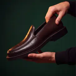 SAPATO SOCIAL MASCULINO LOAFER EM COURO PREMIUM CAFÉ | MADISON NOHA ATELIER
