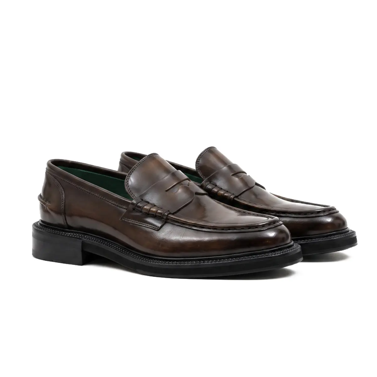 SAPATO SOCIAL MASCULINO LOAFER EM COURO PREMIUM CAFÉ | STEFFANO NOHA ATELIER